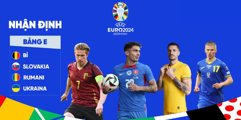 Lịch thi đấu của Bỉ tại Euro 2024